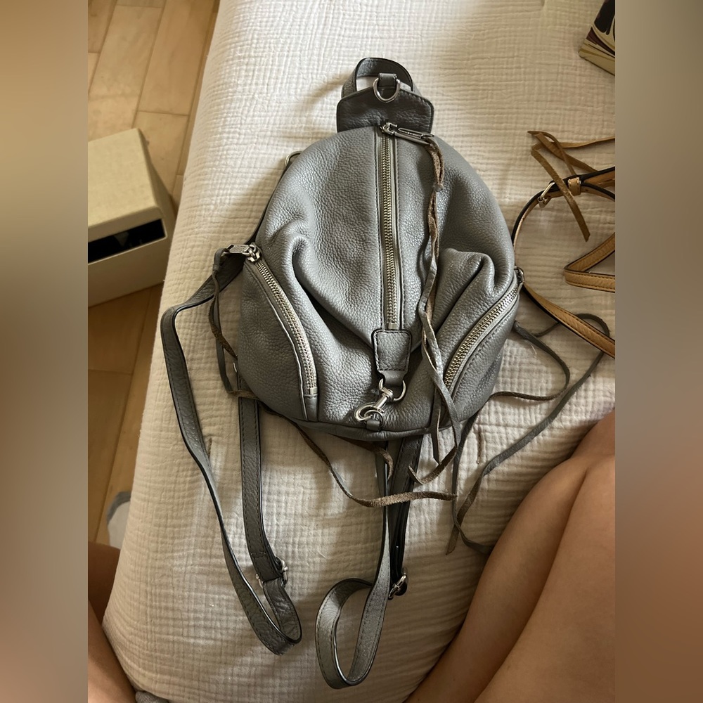 Grey Rebecca minkoff backpack
